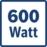 600 W